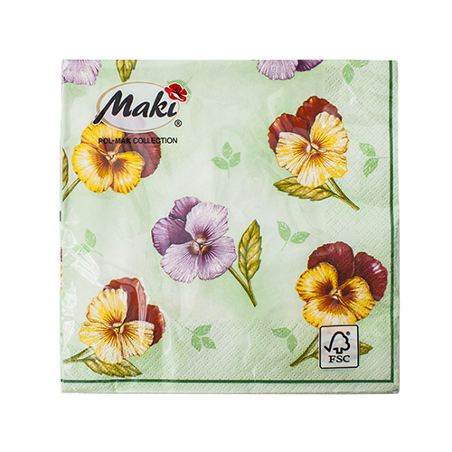 Servetele de masa 33x33cm model panselute - 3 straturi